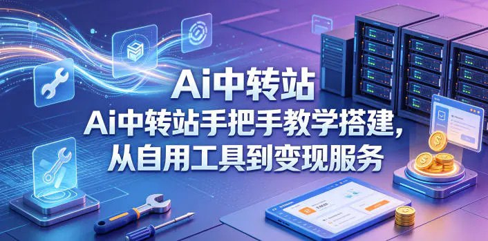 📌 #奇技淫巧  | 活动线报 · 返佣平台✍️ 《Ai中转站手把手教学搭建 从自用工具到变现服务》📖 项目介绍：现代AI中转站如春后雨笋一般遍地的搭建，肯定能看到这一行业的例润