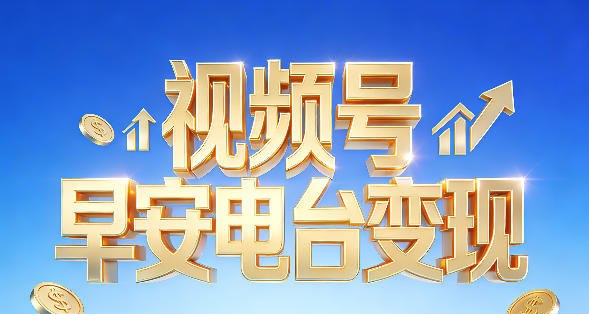 📌 #视频号 ✍️ 《视频号早安电台变现 实操易落地 零基础入门》💡 项目介绍：无需复杂拍摄、零基础也能轻松入门，全程实操教学，步骤简单易落地，手把手带你玩转视频号分成玩法，抓住内容变现新机遇